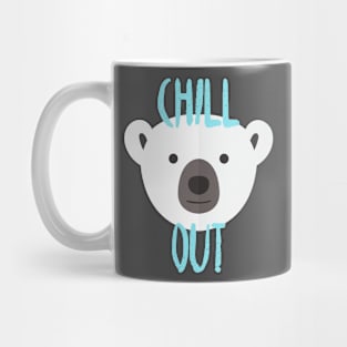 Chill Out Polar Bear Mug